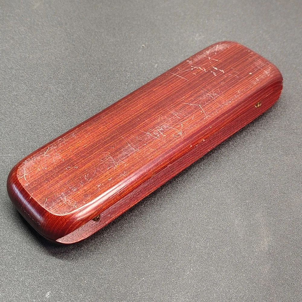 Wood Pen Pencil Set Unisex World Hope Network Engraved Case
